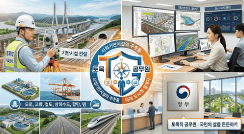 토목직 공무원 업무 - 사회기반시설 확충