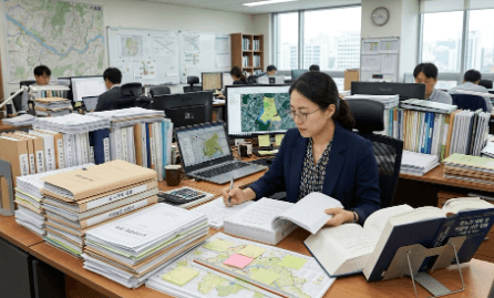 토목직 공무원 현실 - 도시계획