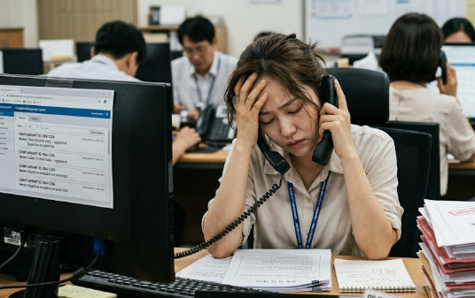 공무원 악성민원 대응 장면