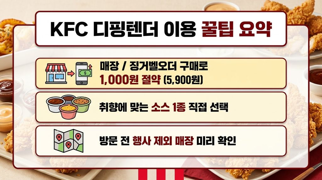 KFC_디핑텐더_요약_정보