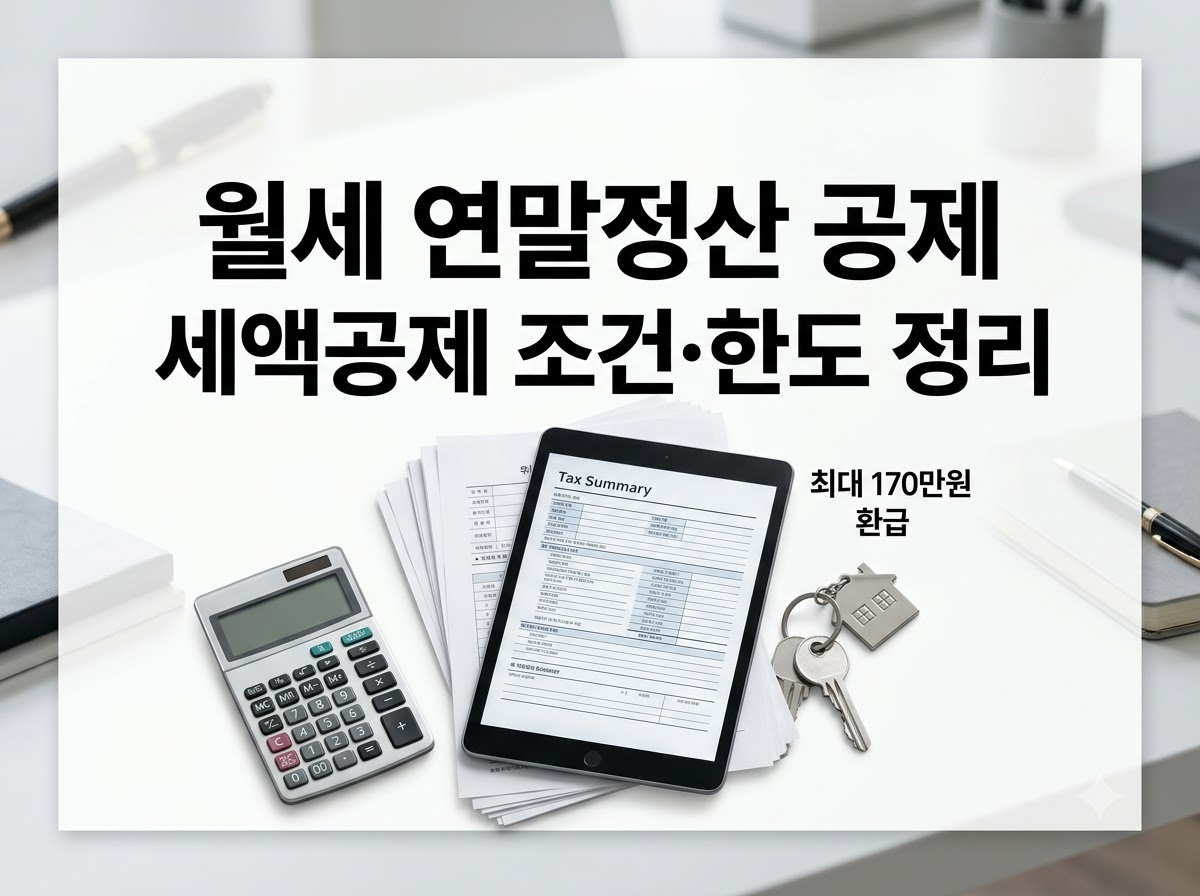 2026 월세 세액공제 정리