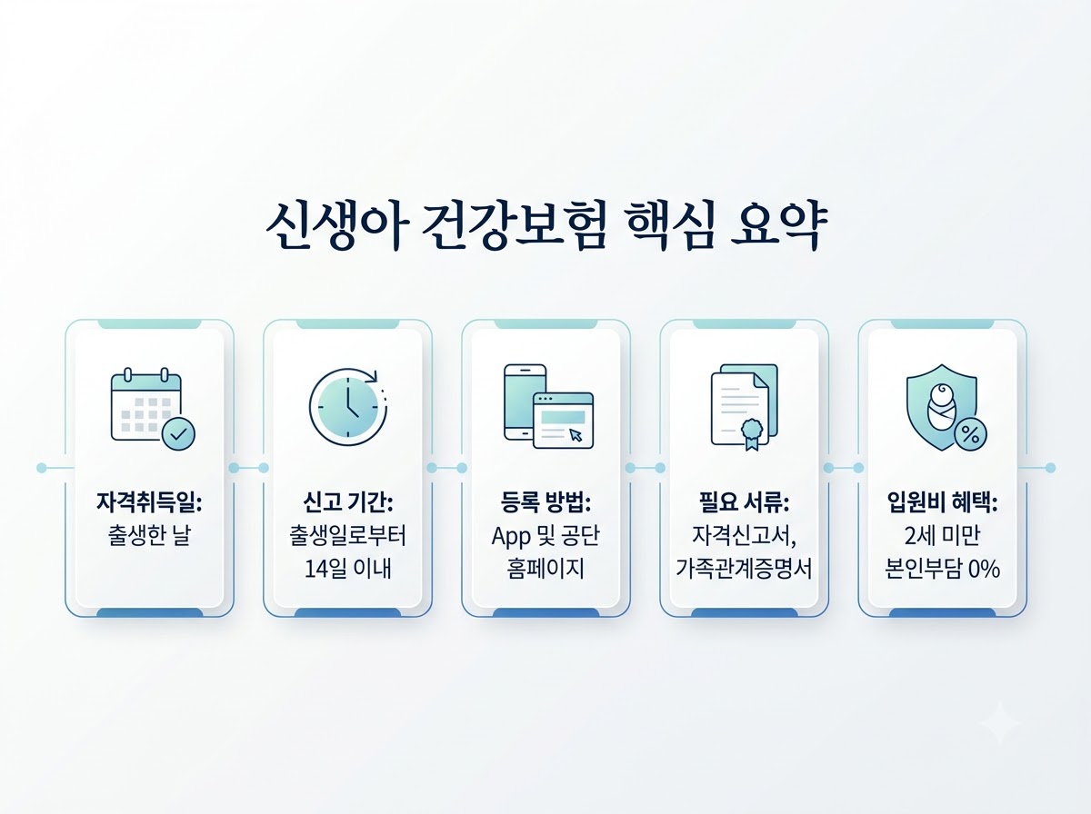 신생아 건강보험 핵심요약