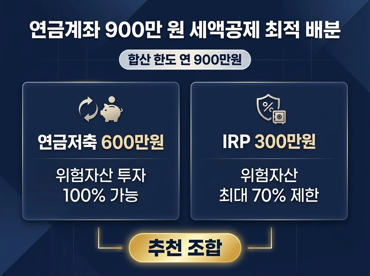 IRP 세액공제 한도 900만 원, 환급액이 적은 이유까지 정리